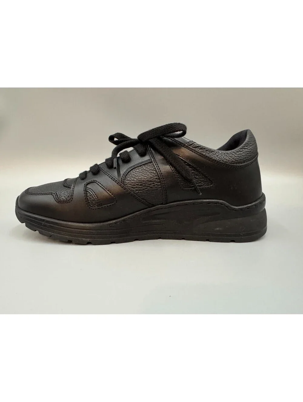 Women’s Common Projects Leather Track Technical Sneakers Black US 8, EU 38